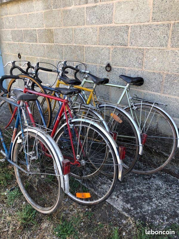 Lot de vélos de courses anciens (image 3)