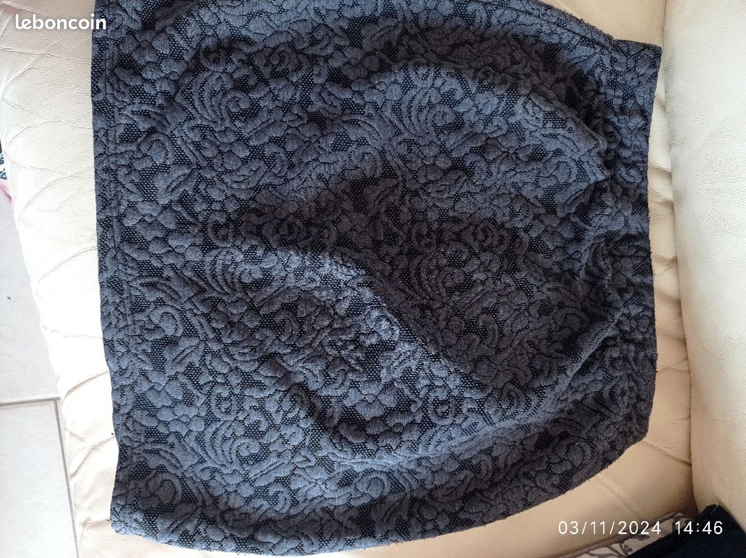 Jupe grise hiver T 42 BE (image 2)