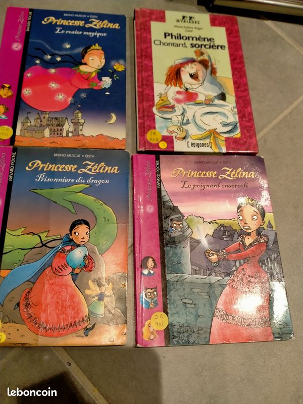 4 livres pour enfant Zelina NT21 (image 1)
