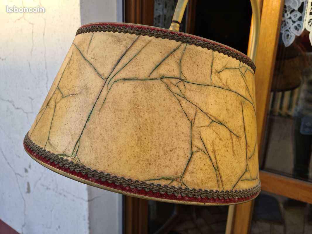 Lampadaire liseuse vintage (image 1)
