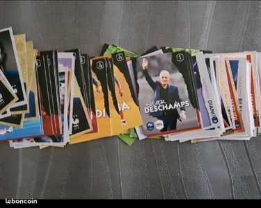 Images et cartes "au plus près des bleus" Panini Intermarché