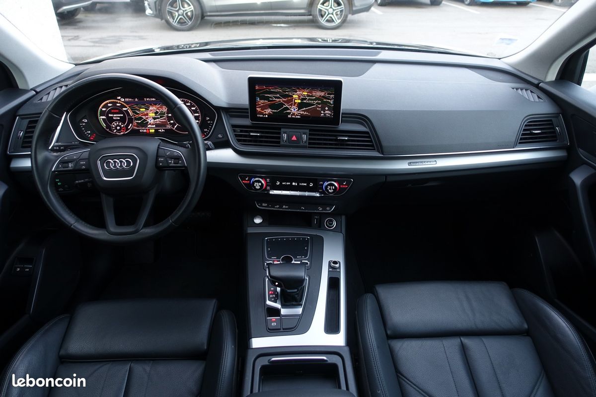 Q5 50 Tfsi e Quattro S-Tronic Hybride Rechargeable 299ch Virtual cockpit/Cuir sport chauffant/Grd Gps/Carplay/Attelage/1*Main/Garantie 12 mois (image 8)