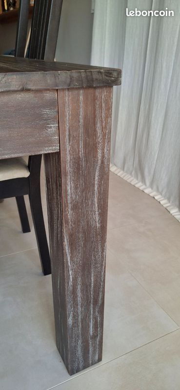 Table extensible en teck massif (image 7)