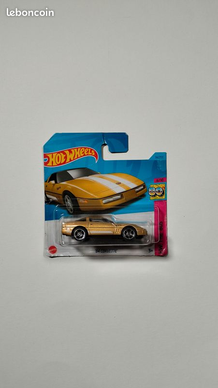 Chevrolet Corvette C4 Hotwheels dorée Jeux Jouets