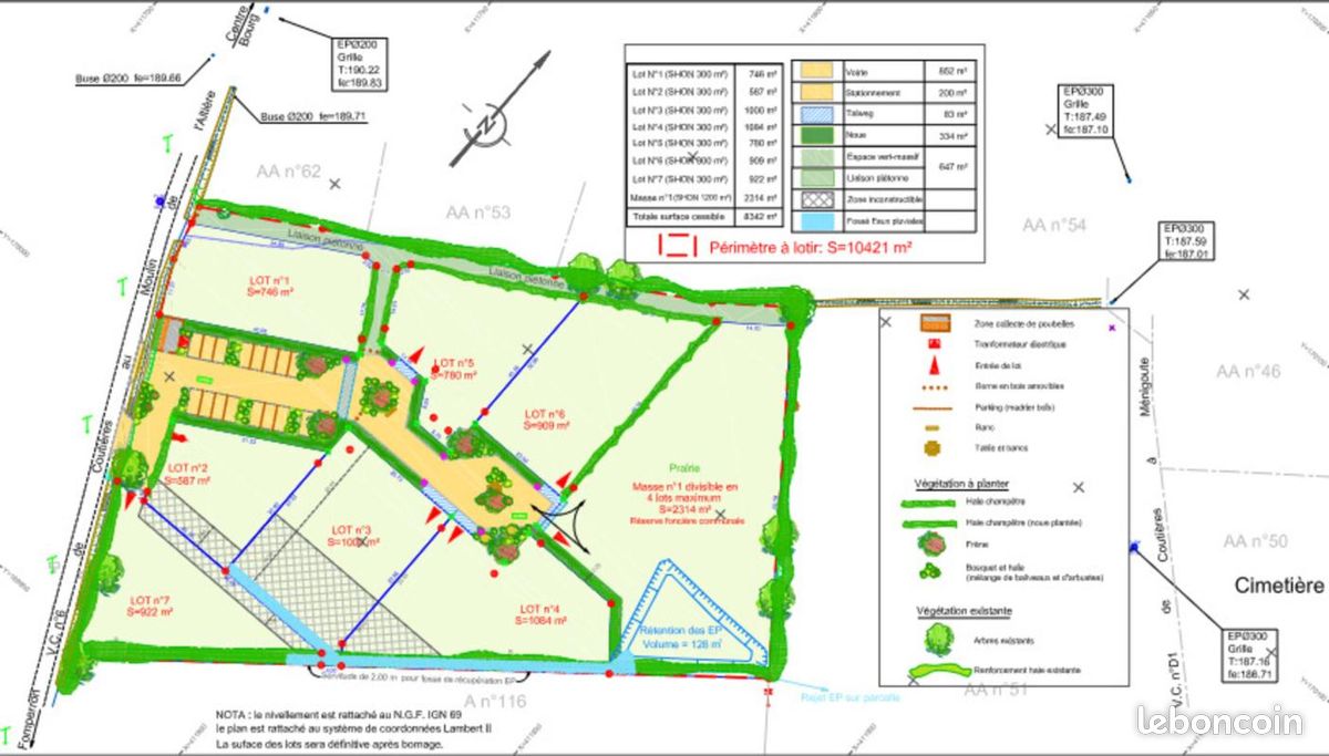 Terrain 909 m² Coutieres · à Les Châteliers · 16 250 €