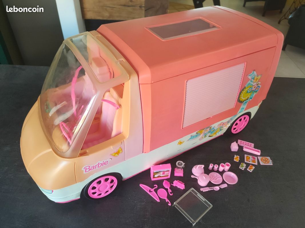 Mattel Barbie Grand Camping Car Barbie Camping Car Barbie Camper - Main Image