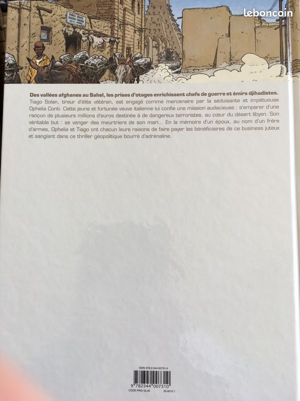 Bd "Tiago Solan" T1 en EO 10/2016 état neuf (image 2)
