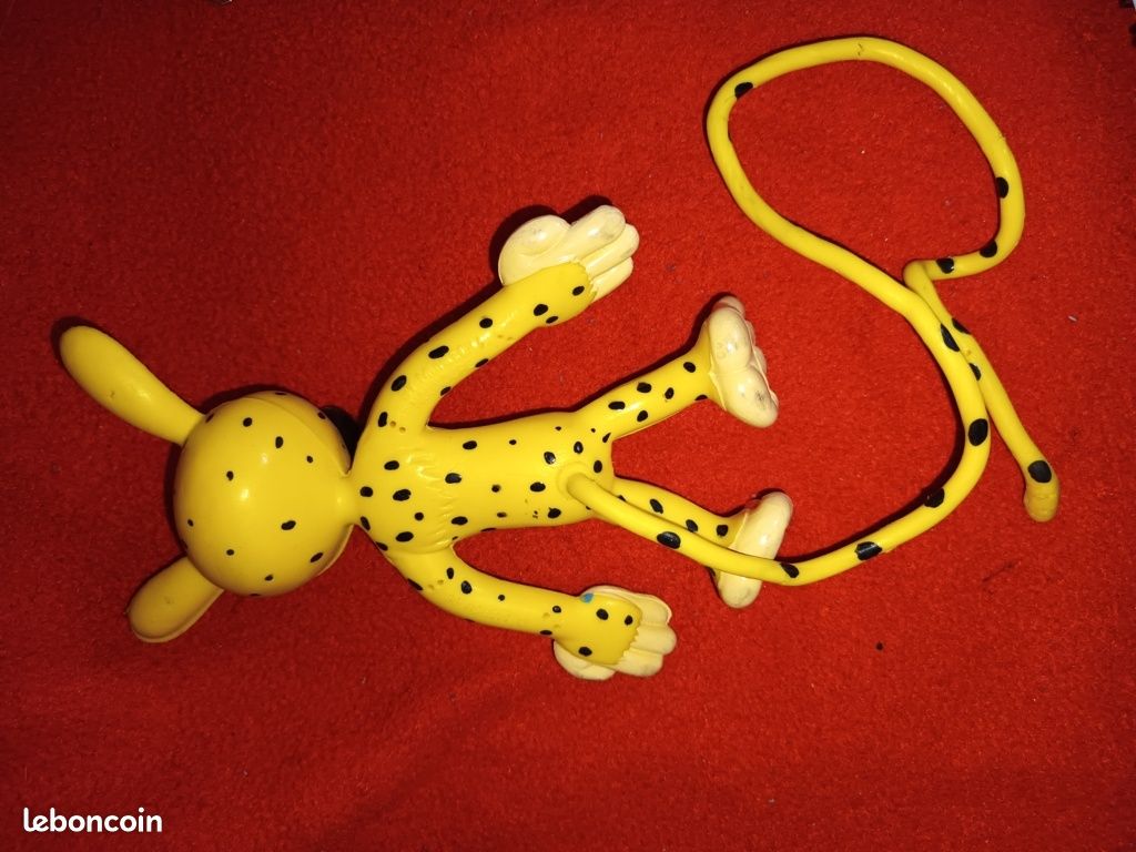Figurine Marsupilami Mars Le Noir - Nounours By Mühleck 96 - 13.5cm - Vintage 1996