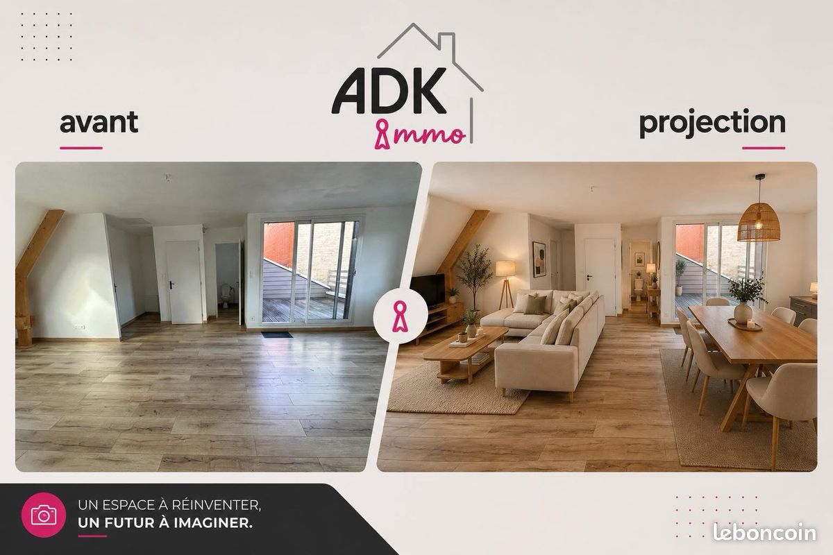 Appartement 3 pièces 60 m² · à Téteghem-Coudekerque-Village · 60 m² · 177 000 €