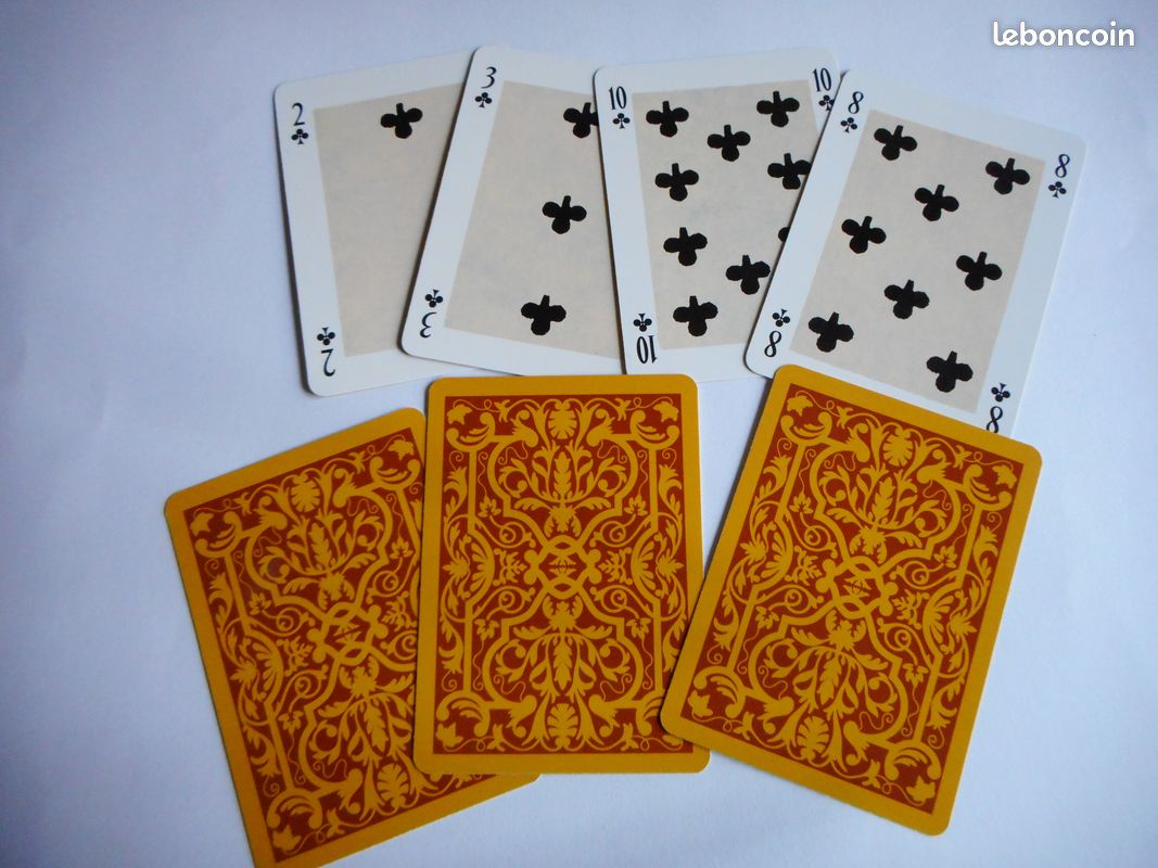 Jeu De 52 Cartes à Jouer, Thème Floral - Édition Française Pour Adultes - Neuf Sous Emballage
