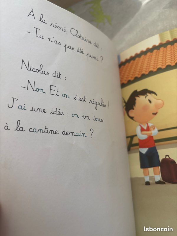 Livre ‘ j’apprends à lire avec le petit Nicolas ‘ (image 4)