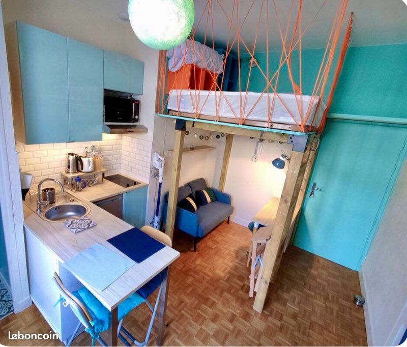 Appartement 1 pièce 16 m² · à Tours · 16 m² · 500 €/mois