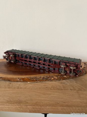 Wagon Jouef Demi-bâché Avec Chargement De Rouleaux - Réf 6753 - NEUF
