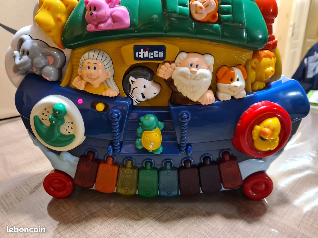 Jeu bateau piano d'éveil animaux chicco (image 1)