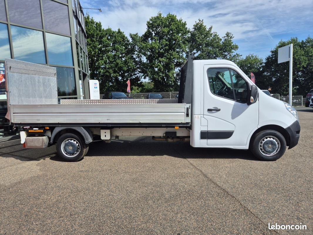 Renault Master PLATEAU RIDELLE SIMPLE + HAYON ELEVATEUR F3500 L3 2.3 DCI 130 CH GRAND CONFORT (image 5)