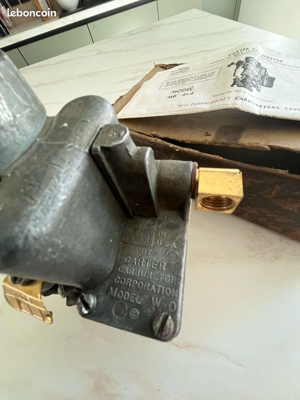 Carburateur jeep us 539S ww2 (image 5)
