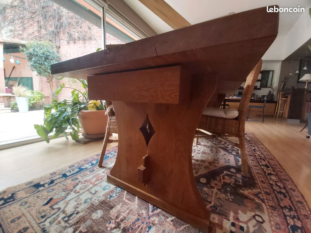 Pieds et tiroirs de table en chêne (image 8)