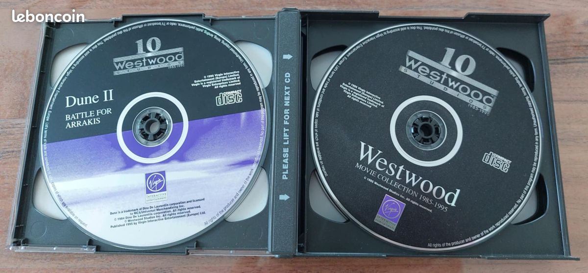 Jeux PC 10 Westwood compilation (1985-1995) PC complet (image 3)