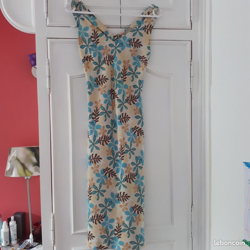 Robe bleu NAF NAF 36 (image 1)