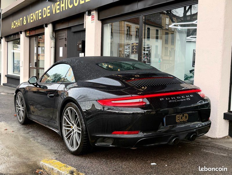 Porsche 911 991.2 carrera 4s cabriolet 420 pdk - porsche approved - pdcc pdls pccb pas chrono (image 3)