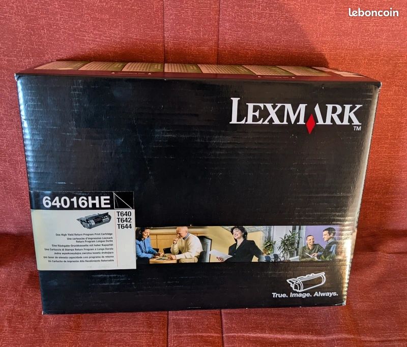 Toner 64016HE Lexmark (image 1)