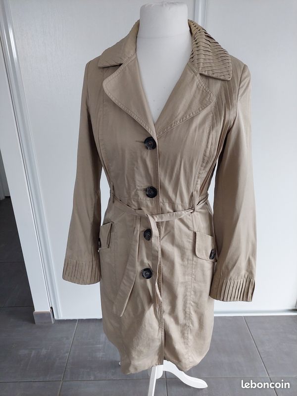 Trench beige Riu Vêtements