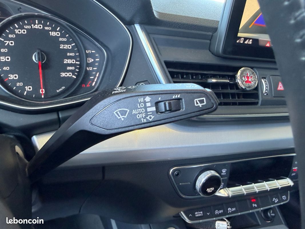 AUDI Q5 Q5 2.0 TDI 163 CV S tronic 7 Quattro Design + CAMÉRA + ATTELAGE + CLIM AUTO + KEYLESS + HAYON ÉLEC (image 18)