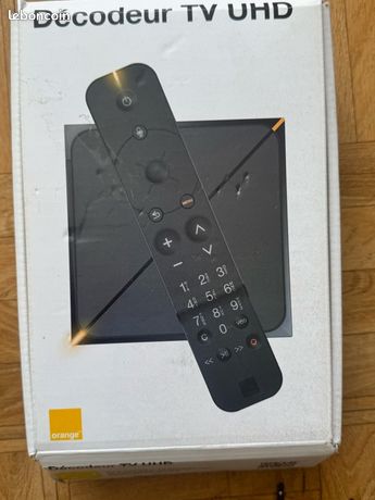 Décodeur TV Orange Mini UHD TNT D'occasion – Avec Télécommande Et Accessoires