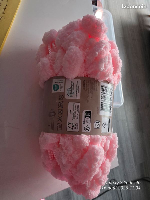 Pelotes de laine pompons (image 2)
