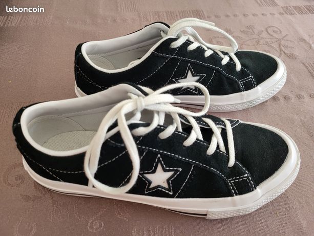converse noir taille 34