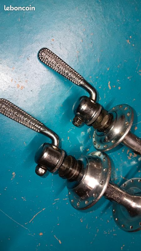 Moyeu Arrière Vintage Campagnolo Record 8 Vitesses - 130 Mm, 32 Trous, Pour Roue Libre Campa