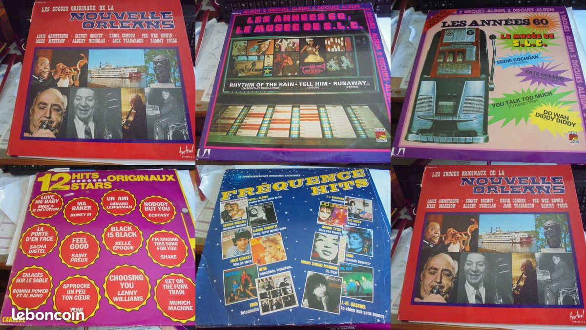 DISQIES vinyle 33 tours top des hits.magazine60. Flashback eurovision 56/81….etc (image 2)