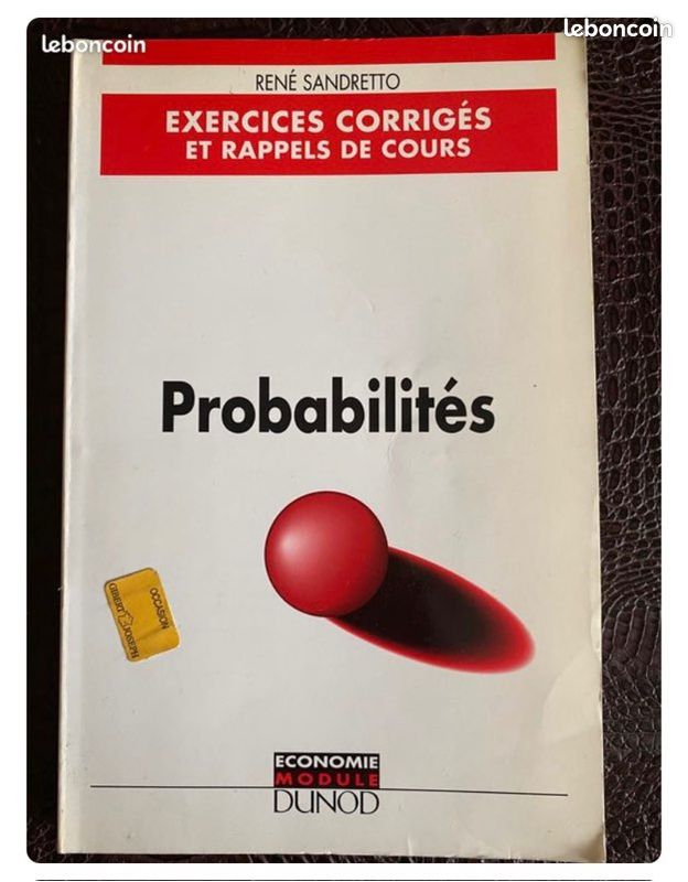 Probabilités - René SANDRETTO (image 1)