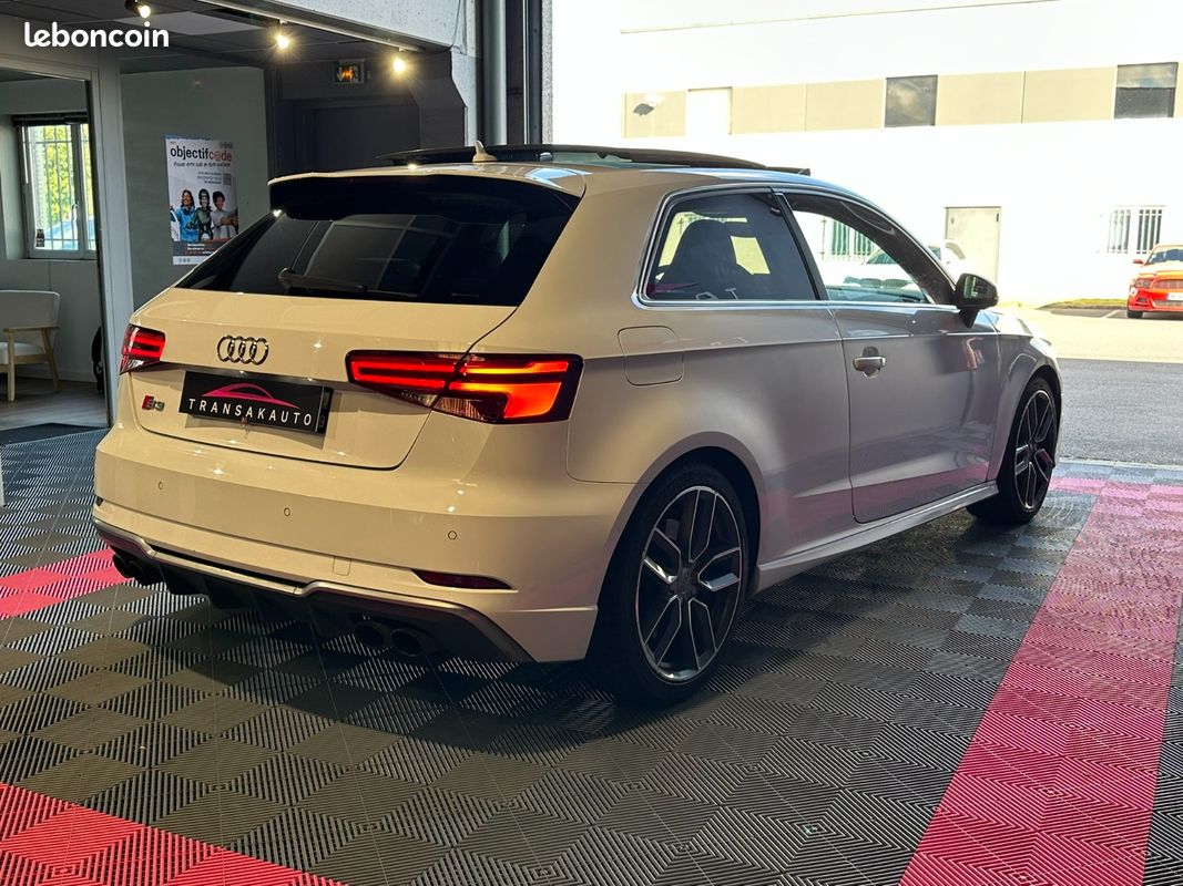 AUDI S3 SPORTBACK 8v2 2.0 TFSI 310ch S tronic 7 Quattro/ Toit ouvrant / Sièges RS /4 pneus neufs/Historique d'entreti (image 5)