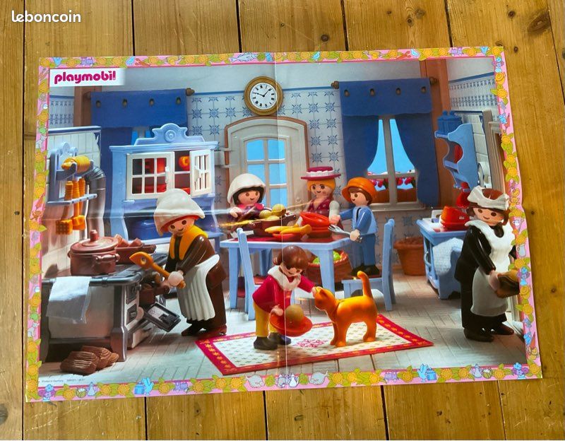 Pièce Playmobil époque Victorienne - Tringle De Coin (B) - Références 5300, 5305, 7411 - Occasion