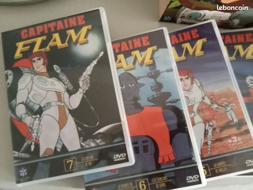 Coffret dvd intégrale Capitaine Flam (image 4)