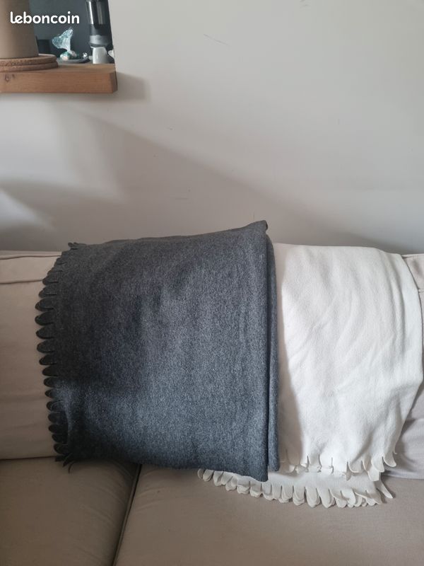 Lot de 2 plaids Ikea (image 1)