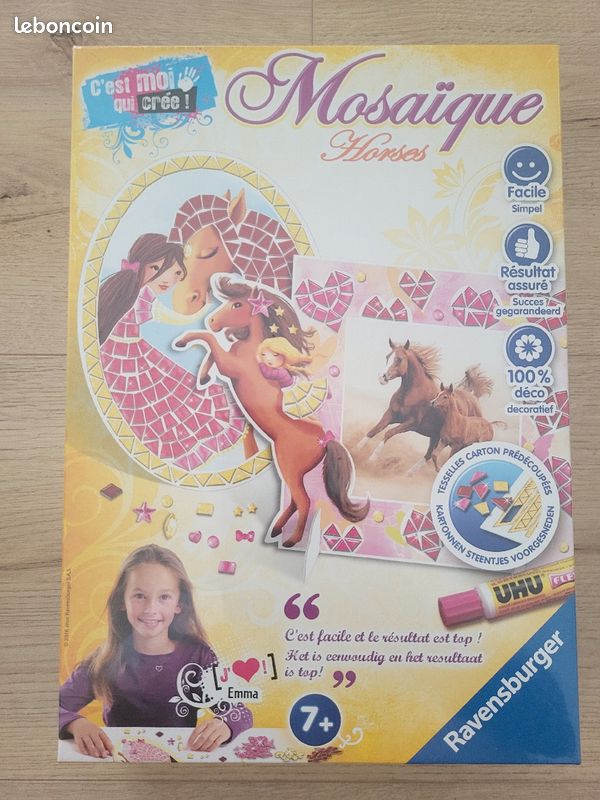 Jeux mosaïque Horses neuf (image 1)