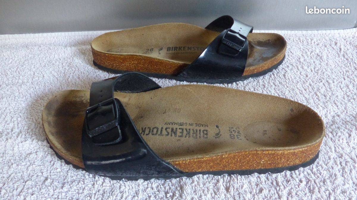 Birkenstock Madrid vernis noir - taille 38 (image 2)