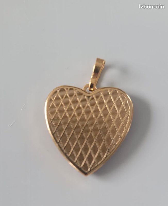 ANCIEN PENDENTIF EMAUX de Limoges - signé - 1950 EUR 26,30 - FR