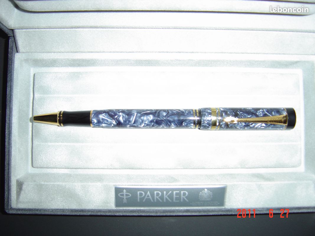 Parker Duofold Roller International Nacré (image 1)