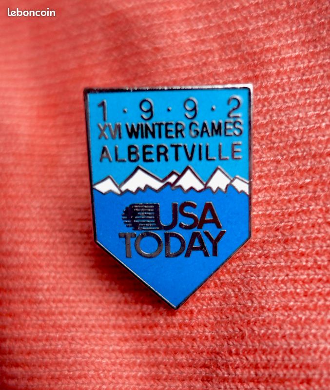 Pin's Olympiques Albertville 92 - Clôture Février 1992 - Édition Signée COJO - Vintage #3/3