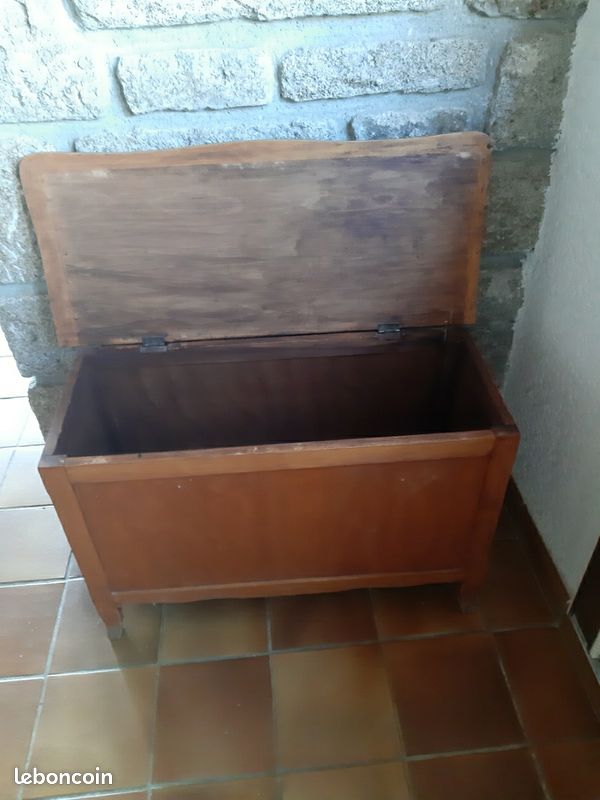 Coffre à jouet en bois (image 2)