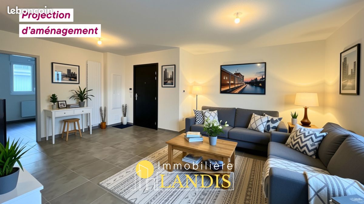 Appartement 3 pièces 64 m² · à Huttenheim · 64 m² · 950 €/mois