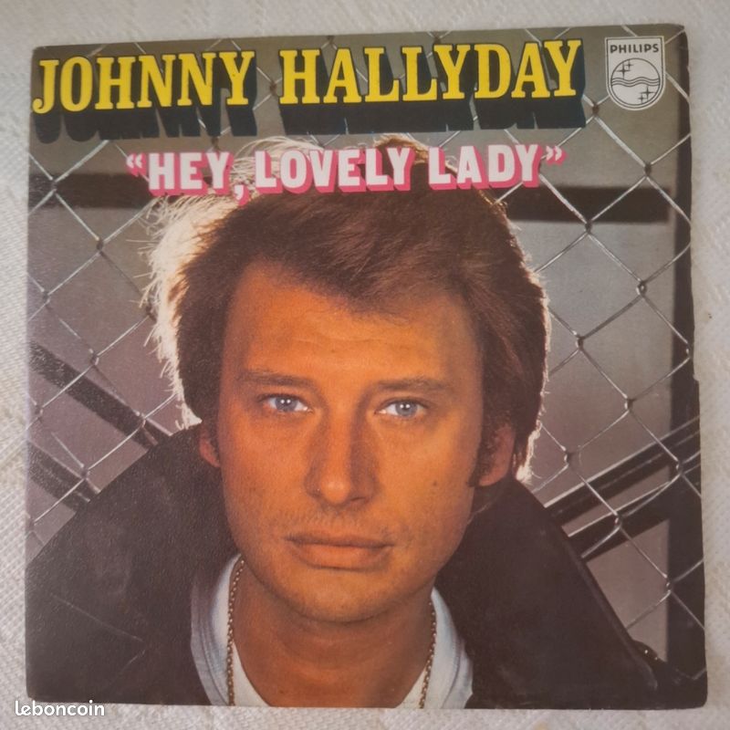 Johnny Hallyday 2 vinyles 45 tours (image 2)