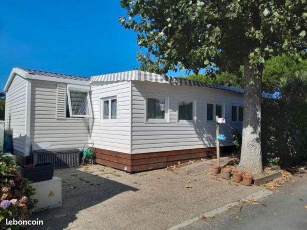 Mobil home et terrain