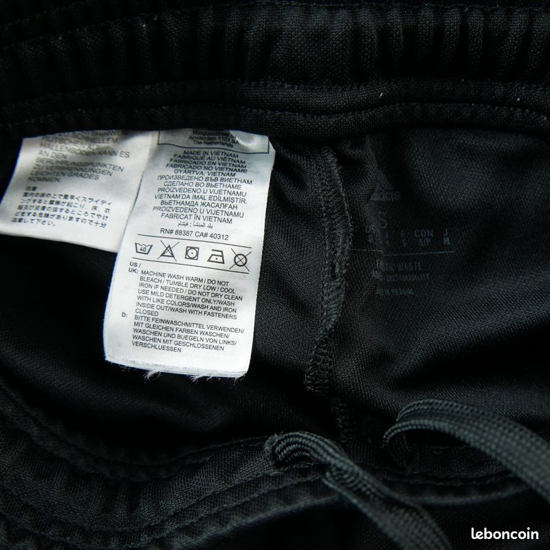 Adidas Jogging AeroReady Pantalon à 3 bandes Femme Taille S Noir #QWE0196 (image 5)