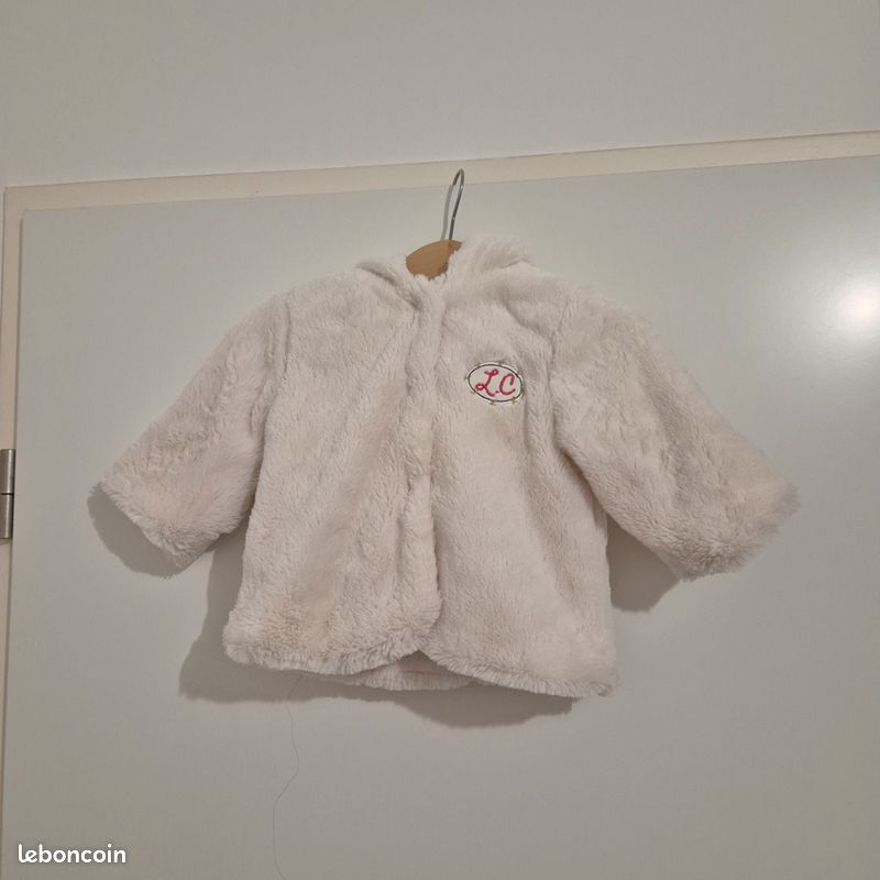 Veste en fausse fourrure / moumoute Lee Cooper - Bébé Fille (image 1)