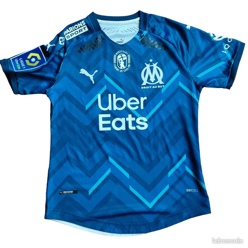 Maillot Om 2021 Om 2021 T Shirt Entrainement Om Maillot Om Bleu