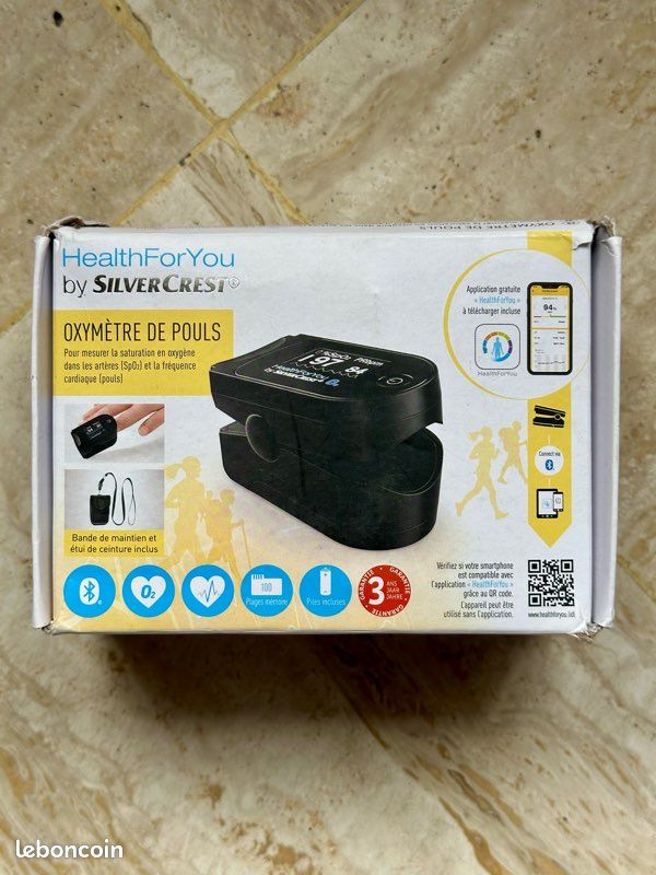 Oxymètre De Pouls Healthforyou (Beurer) - Pour Doigt - Neuf Origine Allemagne - EAN 4066299851378